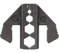 TOOLCRAFT PLE-0E6 Accessoires de sertissage Adapté pour type de câble: RG59, RG58, RG6 adapté pour marque (pinces): TOOLCRAFT PZ-500
