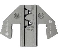 TOOLCRAFT PLE-0H6 Accessoires de sertissage Matrice à sertir pour connecteur H6 Delphi Weather Pack AWG 22/20-18 0.35 à 0.8 mm² adapté pour marque (pinces):