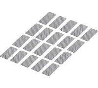 Toolcraft Bande adhésive RTS25/50-SV 1563940 argent 50 x 25 mm 20 pièces