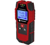 TOOLCRAFT Scanner mural TO-9627699 Profondeur de détection (max.) 120 mm convient pour bois, métal ferreux, métal non ferreux, câbles sous tension