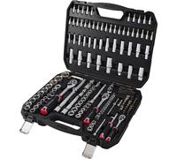 TOOLCRAFT Set d'embouts et clés à douille 1/2\ , 1/4\ , 3/8\ 179 pièces TO-10674594