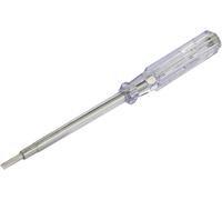 TOOLCRAFT Testeur de phase Largeur de lame=4 mm Longueur de la lame=100 mm Tension (gamme)=100 - 250 V/AC
