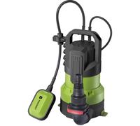 TOOLCRAFT TO-10207230 Q400B256 Pompe submersible pour eaux chargées 13000 l/h 6 m