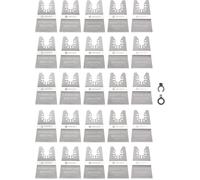 TOOLCRAFT TO-10258344 acier inoxydable Set outils multifonction 50 mm 20 pc(s)