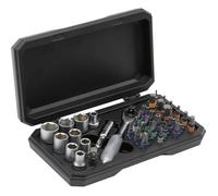 TOOLCRAFT TO-10351635 Boîte dembouts avec mini cliquet embout