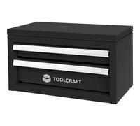 TOOLCRAFT TO-11147307 Boîte à outils vide acier noir
