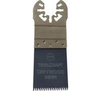 TOOLCRAFT TO-4985394 Acier Chrome-Vanadium Lame plongeante 1 pièce Lame plongeante 34 mm 1 pc(s)