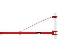 TOOLCRAFT TO-4985424 Bras articulé pour palan Capacité de charge (avec poulie) 600 kg Capacité de charge (sans poulie de guidage) 300 kg