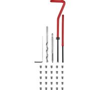 TOOLCRAFT TO-5016570 Jeu de galets de filetage 30 pièces M4