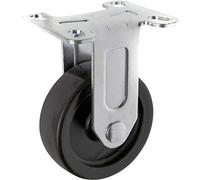 TOOLCRAFT TO-5137908 Roulette fixe PP 75 mm avec plaque de fixation