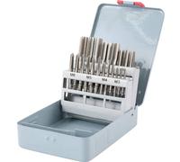 Toolcraft - To-6800787 Kit De Taraudage 21 Pièces M3, M4, M5, M6, M8, M10, M12 Din 352 Hss 1 Pc(s)