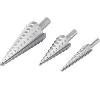 TOOLCRAFT TO-6802569 HSS Jeu de forets étagés x3 1 pc(s)