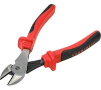 TOOLCRAFT TO-7339077 pour latelier Pince coupante diagonale à forte démultiplication avec facette 180 mm