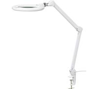 TOOLCRAFT TO-7427319 : Lampe loupe LED avec pince, 1160 lumens, 178 mm (7). Facteur de grossissement = 1,75 x 17,8 cm. Efficacité énergétique (2021)