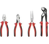 TOOLCRAFT TO-7492839 pour l'atelier Jeu de pinces 4 pièces
