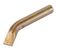 TOOLCRAFT TO-7766193 Panne de fer à souder forme de burin, coudée Taille de la panne 22 mm Longueur de la panne 155.5 m