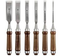 TOOLCRAFT TO-7873785 Burin en bois, 6 pièces SET