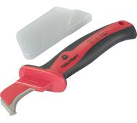 TOOLCRAFT TO-9625914 VDE DIN EN 60900 Couteau à dénuder adapté pour câbles ronds