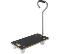 TOOLCRAFT TO-9972441 Chariot de Transport aggloméré Charge Max: 250 kg Nombre de roulettes pivotantes 4