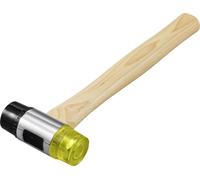 TOOLCRAFT TO-9991032 Maillet en caoutchouc mi-souple, mi-dur 335 g 310 mm 1 pc(s)