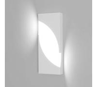 Toolight Applique Murale LED Carrée Moderne, 14W Lumière Blanche Froide 6500K, en Acrylique pour Chambre à Coucher, Couloir, Salle de Bain, Escalier (Blanc, 30x12cm)