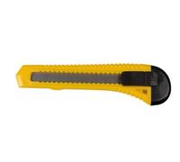Toolland Cutter à lame sécable, plastique, 18 mm