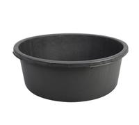 Toolland Cuve de chantier, rond, plastique, noir, 45 L