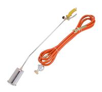 Toolland Désherbeur thermique à gaz, régulateur de pression, tuyau 5 m