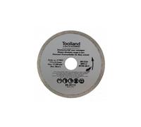 Toolland Disque diamant, 180 mm, segmenté, coupe humide, 8600 tr/min, 80 m/s, pour le granit, la pierre, la brique, le marbre