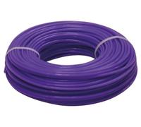 Toolland Fil pour coupe-bordure, nylon, pourpre, 3 mm, 100 m