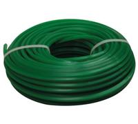Toolland Fil pour coupe-bordure DC32025, nylon vert, 3,2 mm, 25 m