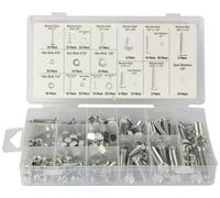 Toolland HAS06 Assortiment de boulons acier galvanisé 240 pc(s)