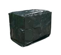 Toolland Housse de Protection pour Barbecue Exterieur, bâche Barbecue extérieur, Protection Barbecue Exterieur, Housse de Barbecue, bache Barbecue gaz, Vert, 110 x 70 x 100 cm