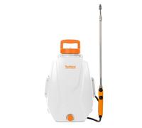 Toolland Pulvérisateur à Dos/à Pression électrique 12L, pulvérisateur de Jardin à Batterie Rechargeable, Lance télescopique, buse réglable, bandoulières rembourrées, pour arrosage, désherbage et