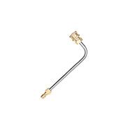 Tooloflife Baguette d'extension pour nettoyeur haute pression, 17 cm, 3600 psi, tige coudée en acier inoxydable, tige courbée à 90 °