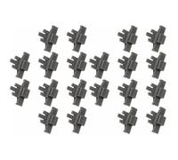 tooloflife Lot de 20 limiteurs d'angle d'ouverture à 90 degrés pour charnières - Butée de porte - Clip de protection pour armoires de cuisine - Limiteur de butée pour charnières à fermeture douce