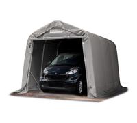 TOOLPORT 2,4x3,6 m, Tente garage, Bâche PVC, gris, sans statique - (77836)