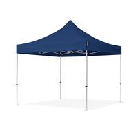TOOLPORT 3x3 m Tonnelle pliante Alu, PES 800, bleu - (600152)