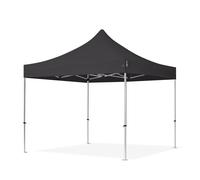 TOOLPORT 3x3 m Tonnelle pliante Alu, PES 800, noir - (600132)