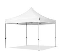 TOOLPORT 3x3 m Tonnelle pliante Alu, PVC 850, blanc - (578681)
