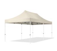 TOOLPORT 3x6 m Tonnelle pliante Acier, PES 700, crème - (581853)