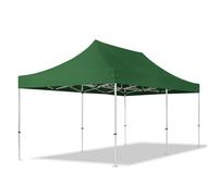 TOOLPORT 3x6 m Tonnelle pliante Alu, PES 800, vert foncé - (600217)