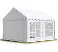 TOOLPORT 4x4 m Tente de réception / Barnum blanc toile de haute qualité PVC 700 N