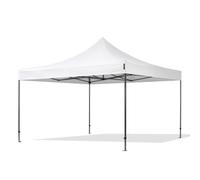 TOOLPORT 4x4 m Tonnelle pliante Acier, PES 750, blanc - (600102)