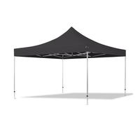 TOOLPORT 4x4 m Tonnelle pliante Alu, PES 800, noir - (600174)