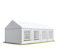 TOOLPORT 4x8 m Tente de réception/Barnum Blanc Toile de Haute qualité PVC 700 N