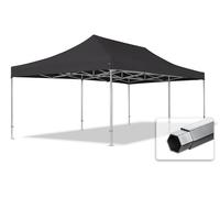 TOOLPORT 4x8 m Tonnelle pliante Alu, PVC 850, noir
