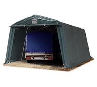 TOOLPORT Abri/Tente Garage Premium 3,3x4,7 m pour Voiture et Bateau - Toile PE 600 N vert
