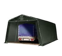 TOOLPORT 3,3x6,2 m, Tente garage, Bâche PE, vert foncé - (8055)