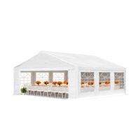TOOLPORT Barnum 5x6 m PVC 600 N Bâche Tente de rêception Blanc